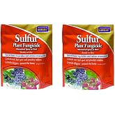 BONIDE Products INC 142 Sulfur Plant Fungicide Organically Controls Rust, Leaf Spot and Powdery Mildew, 4 lbs (2)