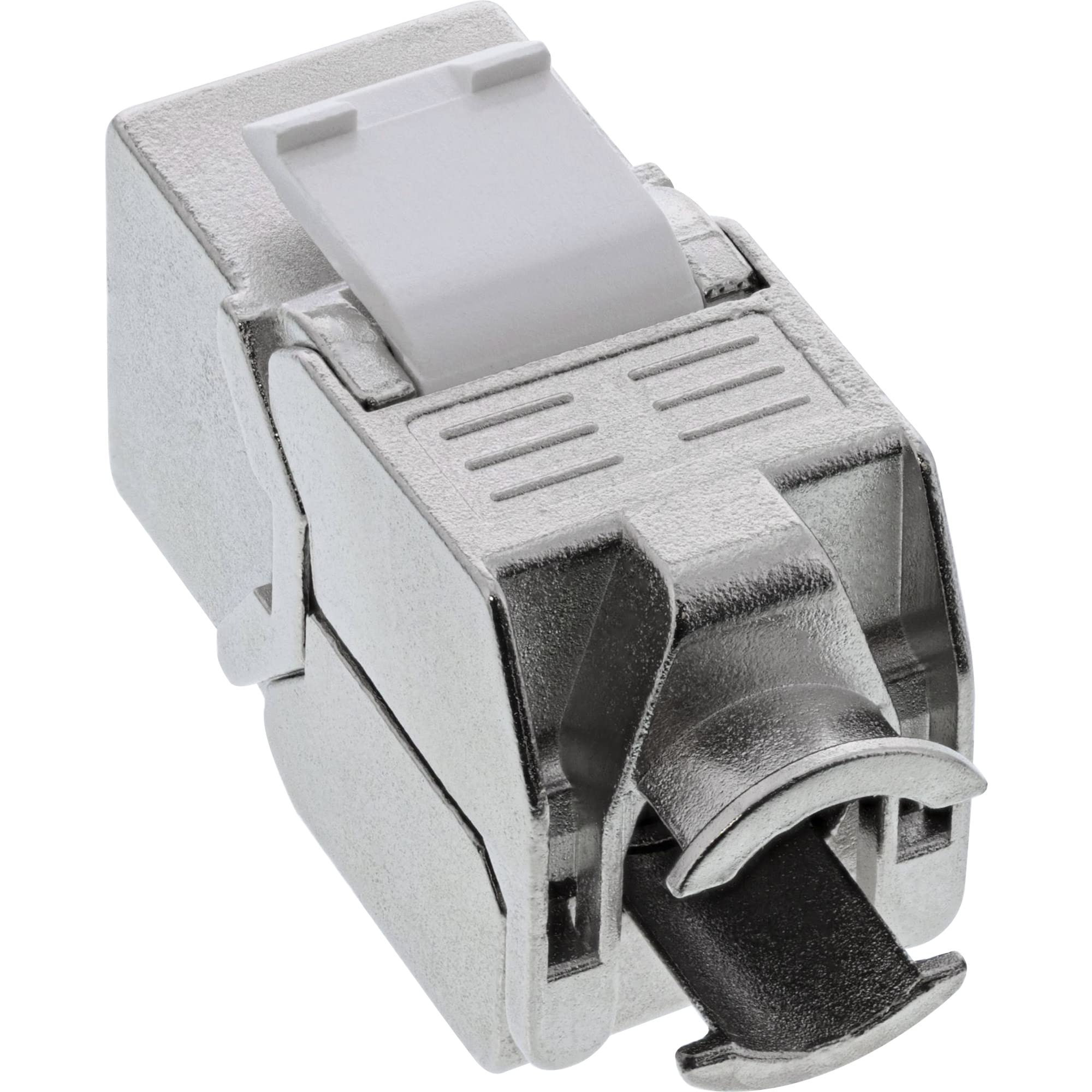 InLine® Keystone RJ45 Socket/LSA Insert, SNAP-In, Cat.8.1, Narrow Design