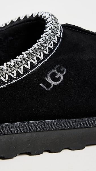 UGG WOMEN’S TASMAN II SLIPPER, BLACK, 7