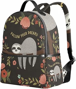 Sloth backpacks for school Clearance