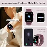 IOWODO Smart Watch 1.91 inch HD Display 110+ Sport Modes IP68 Call view 4