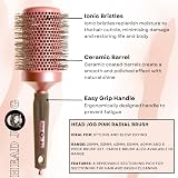 Head Jog 78 Pink Radial Brush Ceramic Coated Barrel 43mm Nylon Bristle view 3