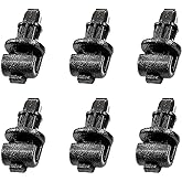 Xislet Set of 6 Sun Shade Hook Clips Fits for Honda Odyssey 2005-2010 | Sunshade Hook Sliding Door Holder, OEM: 83-715-SHJ-A21ZA, 83715-SHJ-A21ZA