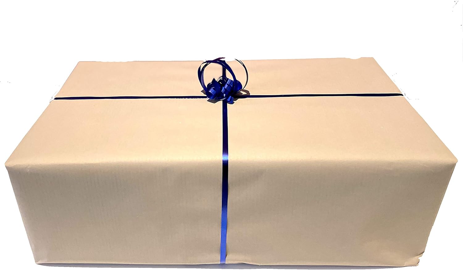 Kraft Wrapping Paper Roll 100% Recycled and Recyclable Gift Wrap (Natural 5m)
