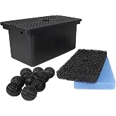 TotalPond Pump Filter Box, Submersible Pump Protection up to 800 GPH, Anti-Clogging, Sturdy &amp; Impact-Resistant, for Clean &amp; Healthy Ponds, No Pump Included