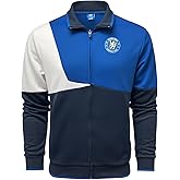 Icon Sports Kids Chelsea Track Jacket – Youth Sizes - Official Chelsea FC Zip-Up Training Jacket