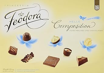 Feodora Chocolade Helle Composition ohne Alkohol, 1er Pack (1 x 375 g)
