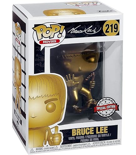 Amazon.com: Pop Movies: Jumping Bruce Lee Collectible Figure