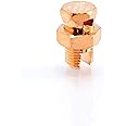 Size #8 Grounding Split Bolt - Superior Strength Split Bolt Connector Number 8 for Copper Conductors - Bonding and Grounding 