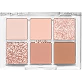 BBIA Ready To Wear Eye Palette - Ultimate Eyeshadow Palette Blendable &amp; Buildable Shade Soft Texture Shimmer Finish Gorgeous Pearls Daily Eye Shadow Colors Vegan Korean Eye Makeup (01 NUDE BLUSH)