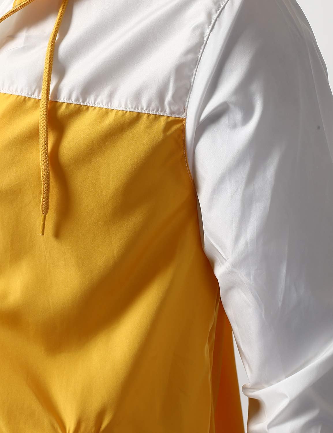 URBANCREWS Mens Hipster Hip Hop Pullover Hooded Anorak Windbreaker Jacket