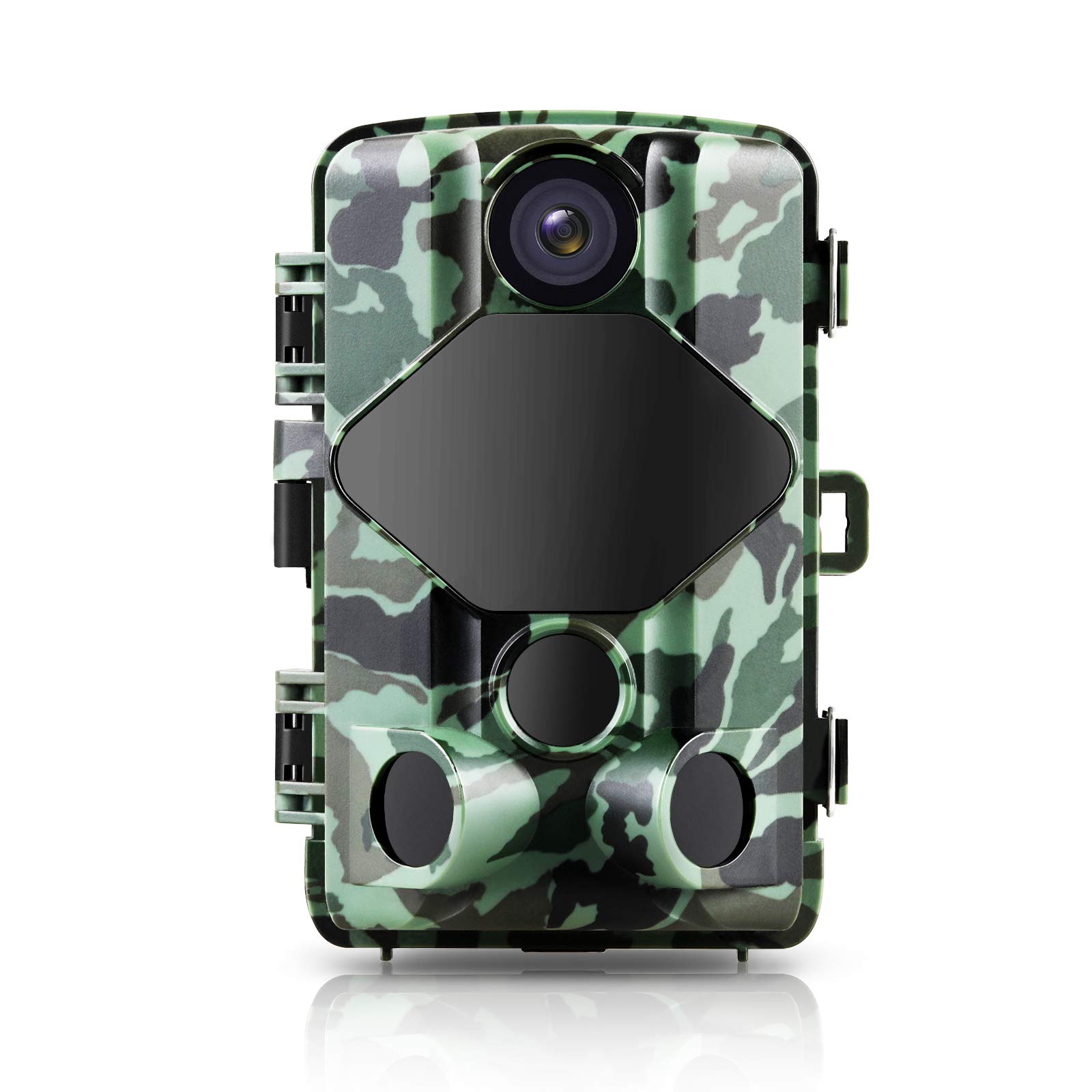 usogood Wildlife Camera WiFi 24MP 1296P Trail Camera, Hunting Game Trap with IR Night Vision Motion Activated IP66 Waterproof for Outdoor Wildlife Monitoring and Home Safety