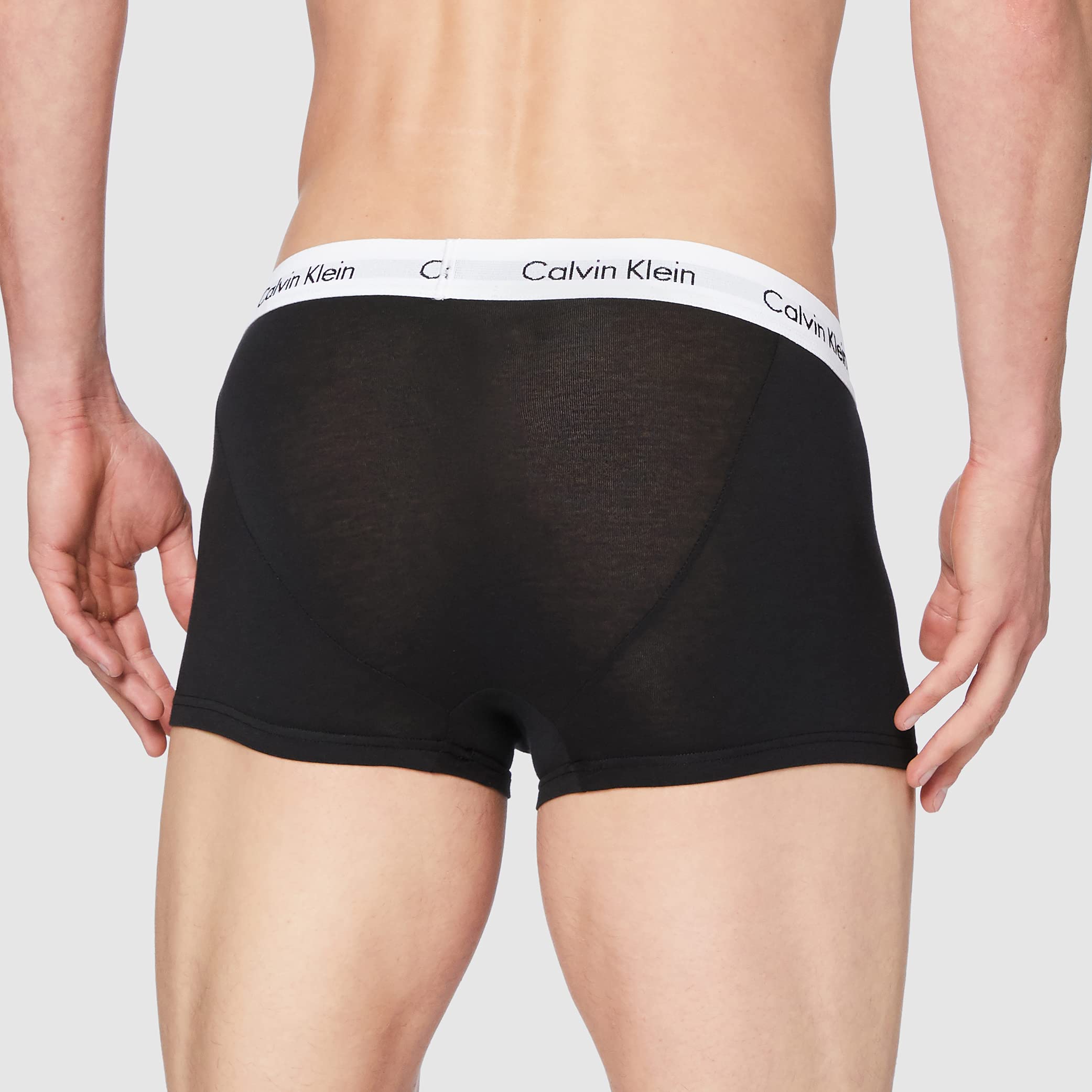 Calvin Klein Underwear Men's Hip Shorts Pack of 3 - Cotton Stretch