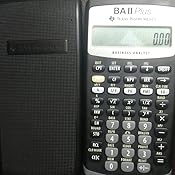 Texas Instruments BA II Plus Financial Calculator: Amazon