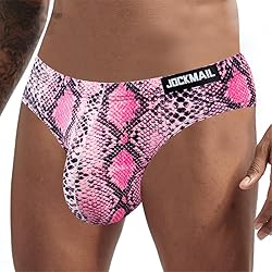 JOCKMAIL 2PCS/Pack Men's Leopard Print Underwear