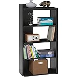 Design Ideas: How to Decorate Around a Black Three-Shelf Bookcase