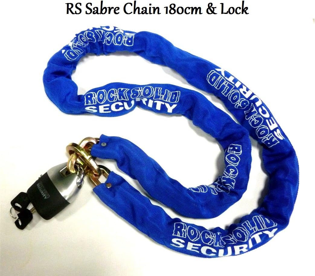 Bike Motorbike Motorcycle Heavy Duty RS SABRE CHAIN LOCK 180cm Security Chain Lock