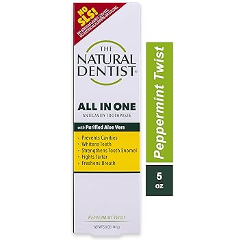 Amazon Com The Natural Dentist All In One Fluoride Toothpaste