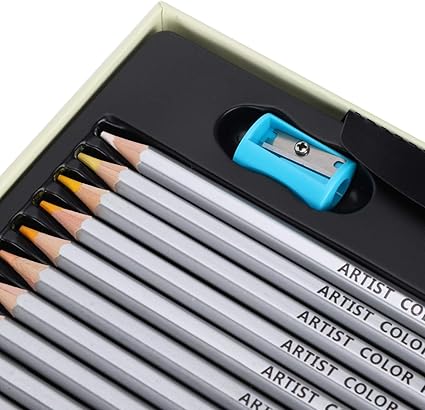 Amazon 色鉛筆セット マップ鉛筆 150色のアーティストの鉛筆 アートの学生の大人と子供のシェーディングとスケッチの色付けと描画用 色鉛筆 文房具 オフィス用品