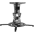 AMER Projector Mount - Ceiling Bracket LCD DLP Tilt 360° Swivel 30lbs (Black)