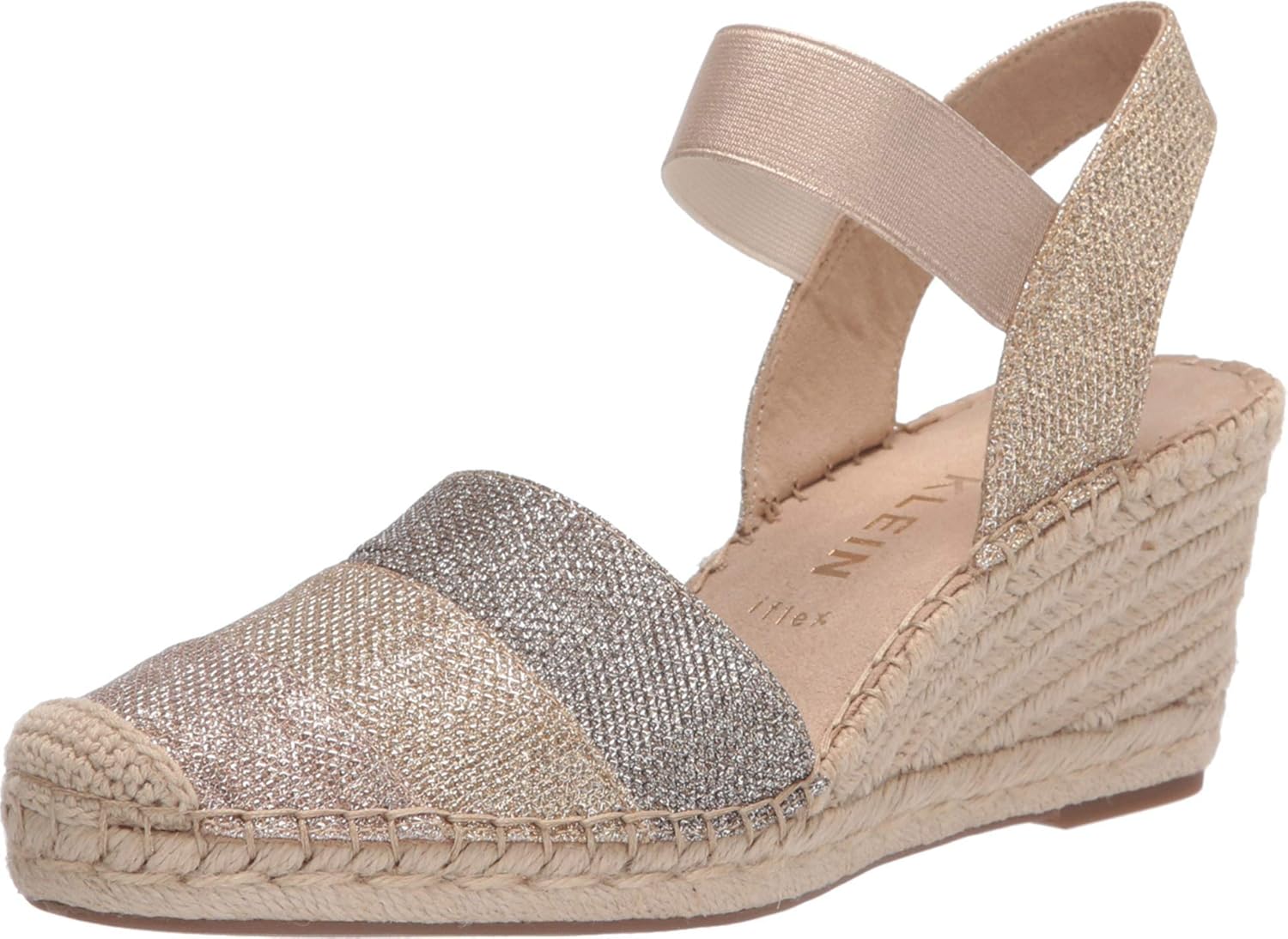 anne klein zessy leather espadrilles
