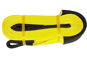 Smittybilt CC330 3" x 30' Recovery Strap - 30,000 lb Capacity , Yellow