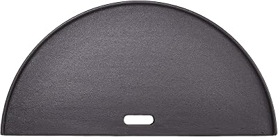 Kamado Joe KJ- Classic Joe Half Moon Cast Iron Griddle