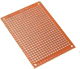 Hailege 20x 5x7cm Bakelite DIY Prototype PCB Breadboard for Electronics Projects view 2