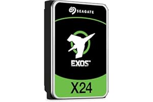 Seagate Exos X24 16TB Enterprise Internal Hard Drive HDD - 6GB/s SAS 7200RPM 2.5M MTBF (ST16000NM002H)