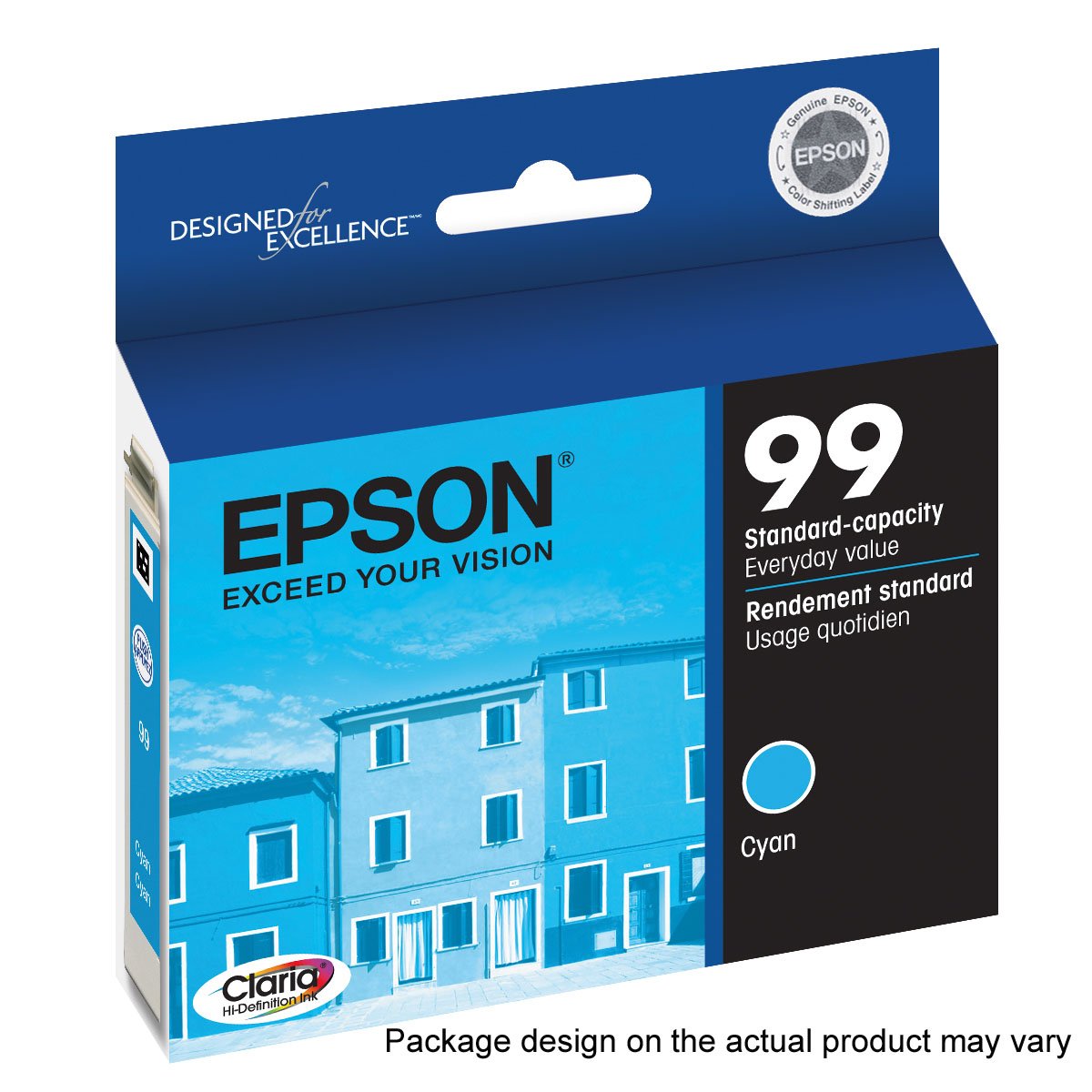 Epson Claria HiDefinition 99 Standardcapacity Inkjet Cartridge Cayn