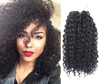 Buy Difunee 4 6packs 9 Jerry Curl Marlybob Crochet Hair