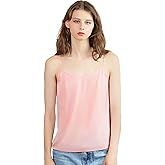 COLD POSH 19MM Mulberry Silk Camisole Tops for Women Scoop Neck Sleeveless Tank Top Casual Dressy Summer Cami Undershirt