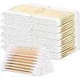 3 Inch Short Bamboo Cotton Swabs 600 Count Double Tipped Cotton Swabs Biodegradable & Eco-friendly Cotton Double Tipped Applicators Natural Ear Sticks