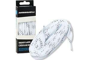 Winnwell Non Waxed Hockey Skate Laces -Ice Hockey & Roller Blade Skates Laces, Multiple Lace