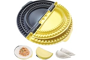 3-in-1 Tortilla Sealer Crimper (10+8+6 Inch) Detachable Tortilla Crimper Maker Large, Make Sealed Quesadillas,Tacos, Burritos