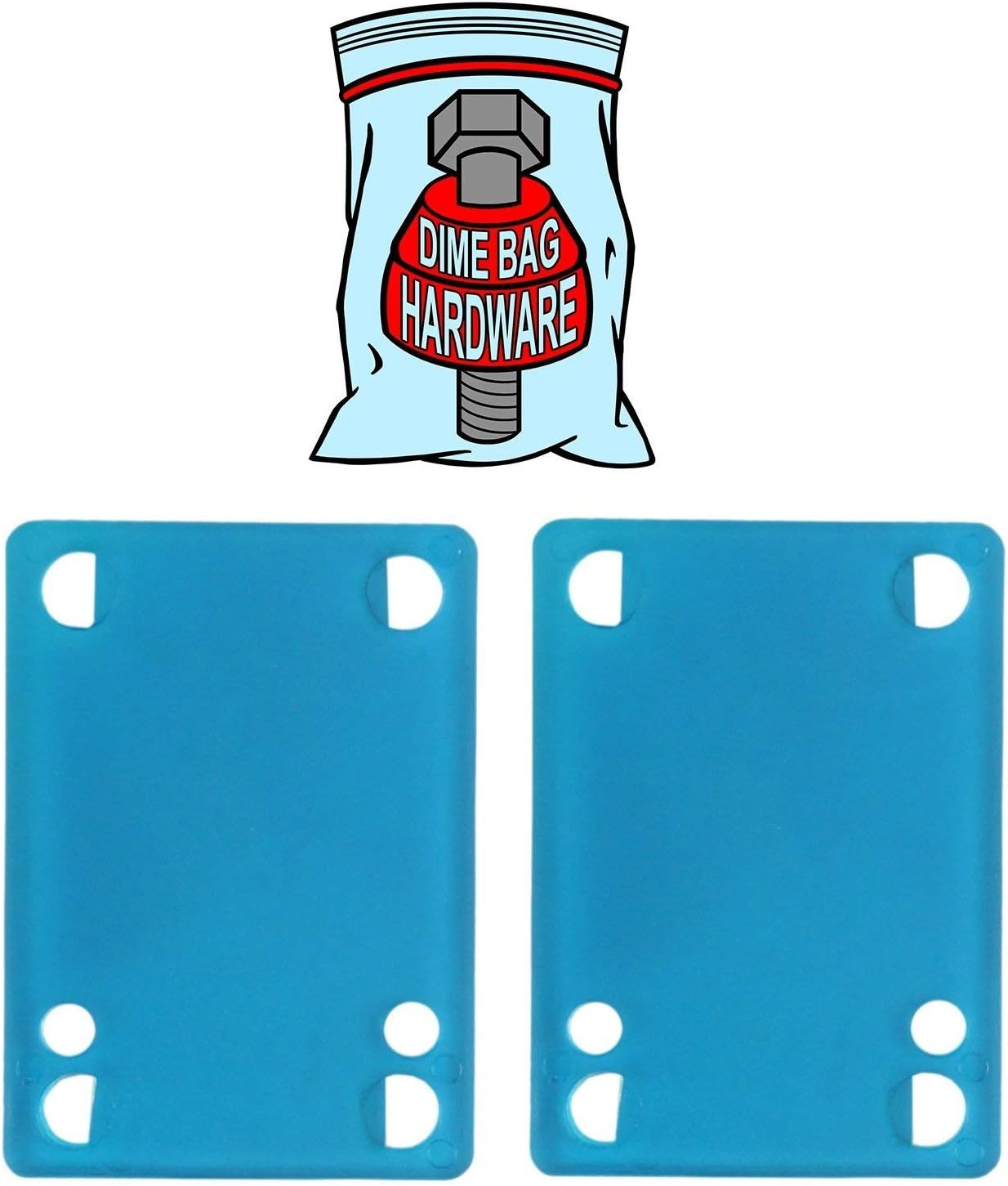 Dime Bag Skateboard 1/8 in Riser Pads