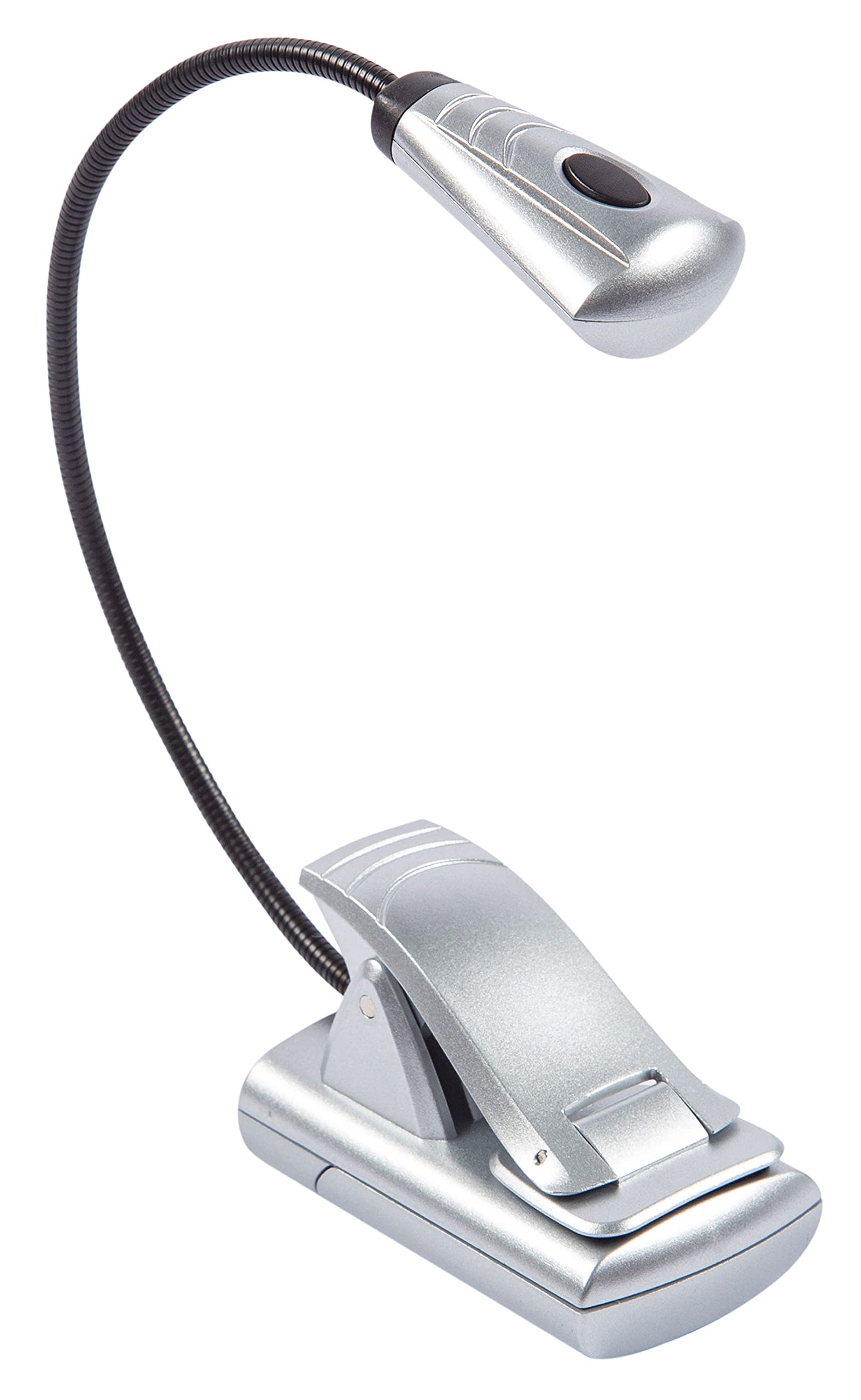 Photo 1 of LIGHT IT! by Fulcrum, 20010-301 MultiFlex LED Reading Light, Silver, Single Pack