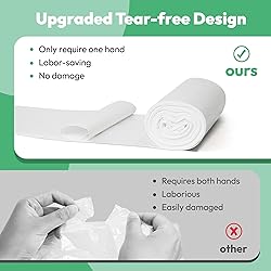 AMOGOGOPET 50 Pcs Waste Bags, Compatible with