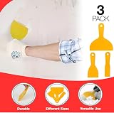D.A.Y. Republic 3pc Plastic Putty Knife Set Flexible Scrapers view 3