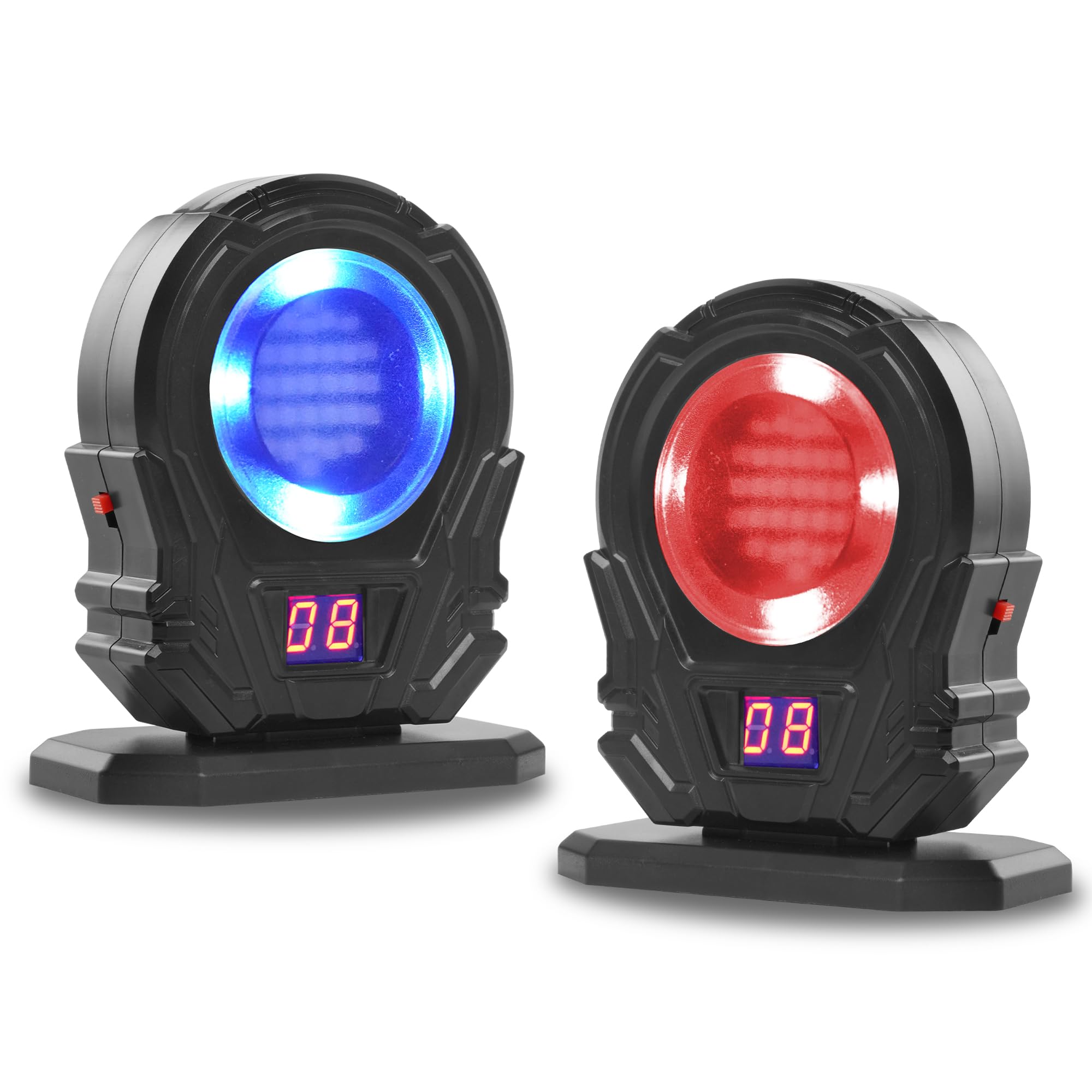 Photo 1 of 2 Pack Portable Laser Trainer Target - Dry Fire Laser Training System for Reactive Laser Shooting Counting Laser, Training Targets Compatible Most of Laser Cartridges
