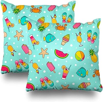 N/A Conjunto de 2 Coloridos Lindos Autos en Vacaciones de Verano