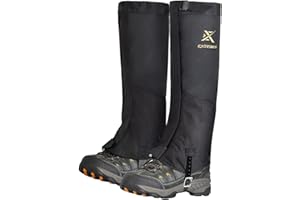 Extremus Buckwell Leg Gaiters, Waterproof Boot Gaiters for Hiking, Hunting and Walking, Breathable Mountain Climbing Gaiters for Men & Women