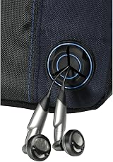 Hama CD Player Bag Portable Music Discman Storage 3 CDs Black Blue view 4