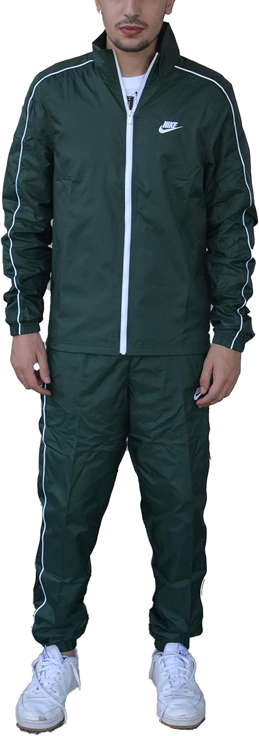 sportswear men's track suit woven basic