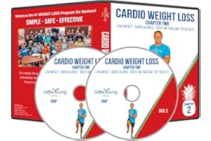 Grow Young Fitness Cardio Weight Loss Exercises for Seniors - Low-Impact Senior Exercise DVD for Burning Calories - Ch. 2 Workouts for Seniors