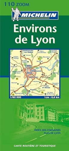 Download Carte routière : Environs de Lyon, N°11110 PDF