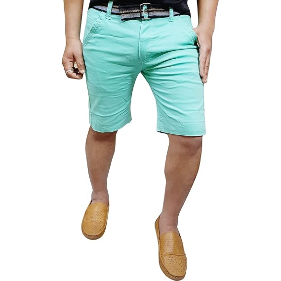 Buy Fashion World's Men's Shorts ColourTurquoise Size28 at Amazon.in
