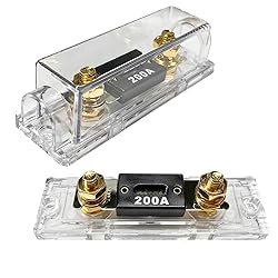 Ohleats 2 PCS ANL Fuse Holder with ANL Fuse, 0/2/4