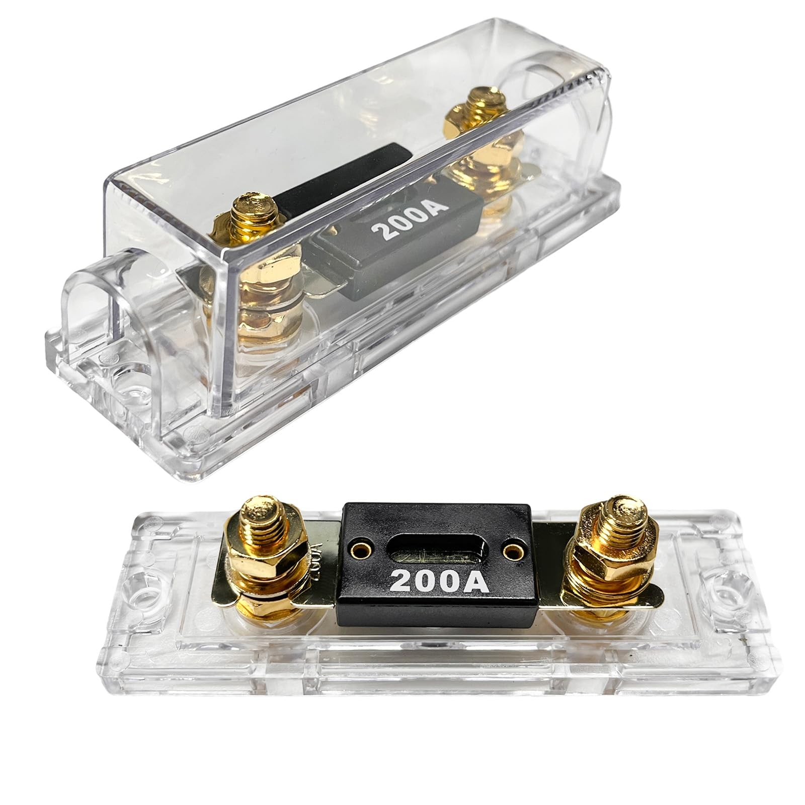 Ohleats 2 PCS ANL Fuse Holder with ANL Fuse, 0/2/4