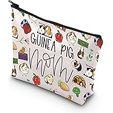 TSOTMO Funny Guinea Pig Mom Makeup Bag Wheek Guinea Pig Pet Gift Guinea Pig Mom Themed Gift (GUINEA PIG)